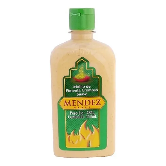 Pimenta Mendez Molho Cremoso Suave 450ml Foto 1