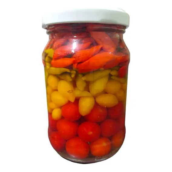 Pimenta Mista Em 4 Sabores Picantes Em Conserva No Óleo 230g Foto 1