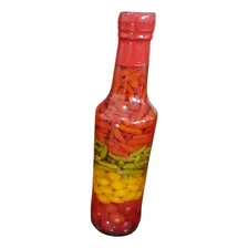 Pimentas Picante Artesanal Mista Em Conserva 300 Gramas Foto mini  2