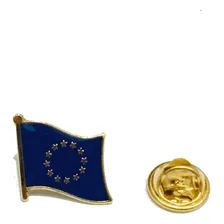 Pin Da Bandeira Da União Européia Foto  mini 1