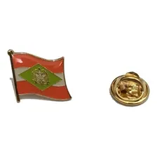 Pin Da Bandeira Do Estado De Santa Catarina Foto  mini 1