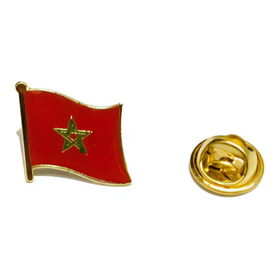 Pin Da Bandeira Do Marrocos Foto 1