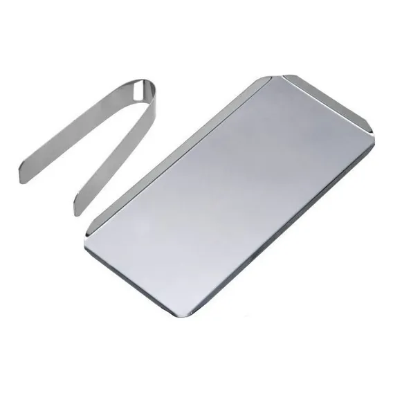 Pinça + Bandeja Estufa Esterilizador Mega Bell Manicure Cor Prateado 110V/220V (Bivolt) Foto 1