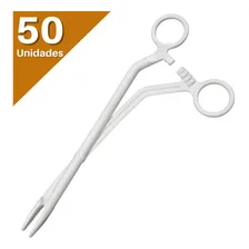 Pinça Cherron Descartável Estéril Cral - 50 Unidades Tipo de alicate Reta Foto mini 2