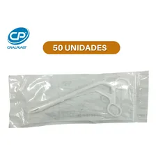 Pinça Cherron Descartável Estéril Cral - 50 Unidades Tipo de alicate Reta Foto mini 4