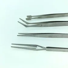 Pinça Com 4 Peças Cromadas Foto mini  3