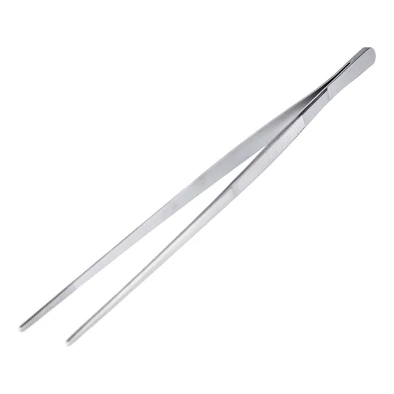 Pinça Culinária Profissional Com Serrilha Reta 30cm Weck Foto 1