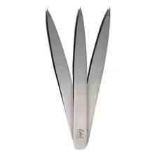 Pinça Edel Solingen Lisa Aço Inox Ponta Fina Foto  mini 1