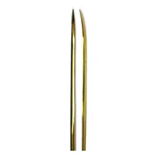 Pinça Ella Beauty Para Alongamento Cílios Ponta Curva Gold Foto mini 4
