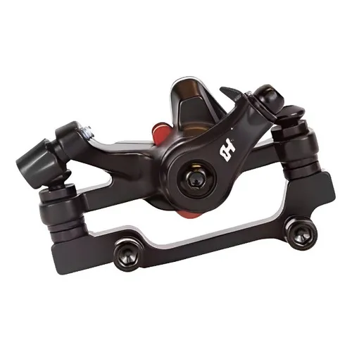 Pinça Freio Disco High One Traseiro Bicicleta C/ Pastilha Foto 1
