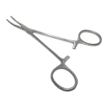 Pinça Hemostática Pinça Kelly Curva 16cm Abc Ponta Curvada Foto mini 2