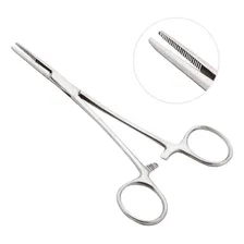 Pinça Kelly Reta 14cm Aço Inox Foto  mini 1