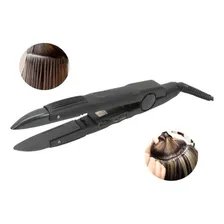Pinça Para Mega Hair Ponta Reta Premier Professional Bivolt Foto mini 2