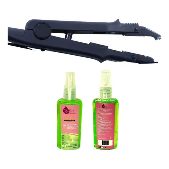 Pinça Para Queratina Profissional Mega Hair Extensão Cabelo Foto 1