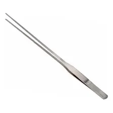 Pinça Reta Inox Precisão 27cm Culinária Aquários Maquetes Foto mini  2
