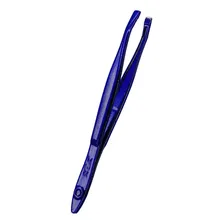Pinça Sobrancelha Profissional Xzn - Azul Liso Foto mini 1