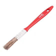 Pincel 1/2 Cerda Gris Cabo Plástico Para Tintas Latéx E Acr Foto mini  2
