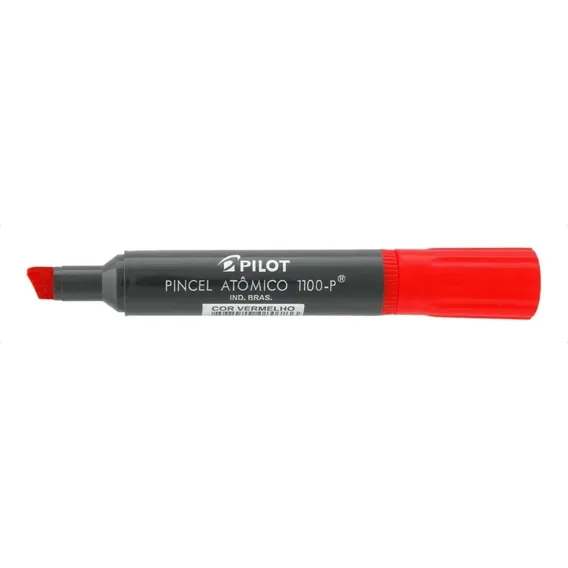 Pincel At么mico 1100-p Vermelho Pilot Foto 1