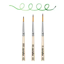 Pincel Condor Konex Liner Sintetico 422 - 000, 00 E 0 Foto  mini 1
