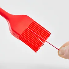Pincel Culinario De Silicone Vermelho Kit 02 Un Foto mini  3
