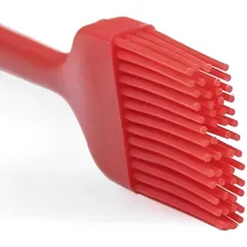 Pincel Culinario De Silicone Vermelho Kit 02 Un Foto mini  2