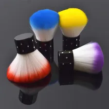 Pincel Espanador De P贸 Para Unhas De Gel Acrigel Pompom Foto mini 4