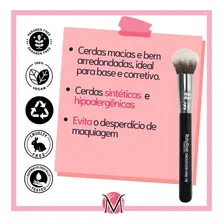Pincel Kabuki Ruby Rose F79 Face Profissional P/ Maquiagem Foto mini 2