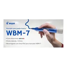 Pincel Marcador Para Quadro Branco Pilot Wbm-7 Cor Vermelha Foto mini 2