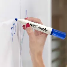 Pincel Marcador Quadro Branco Recarregável Azul 1 Un Bic Foto mini 2