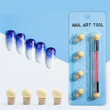 Pincel Para Esfumar Unhas Degrade Pincel Esfumador Foto mini 2