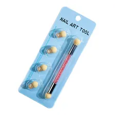 Pincel Para Esfumar Unhas Degrade Pincel Esfumador Foto mini 1