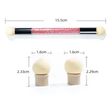Pincel Para Esfumar Unhas Degrade Pincel Esfumador Foto mini 3