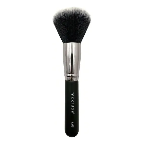 Pincel Para Pó Facial U02 - Ultra Essencial - Macrilan Foto 1