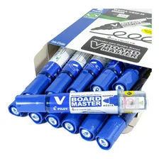 Pincel Para Quadro Branco Pilot Board Master Azul 12 Un Foto mini 1