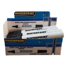 Pincel Preto Para Quadro Branco 12un Mp617 Super Premium Foto  mini 1