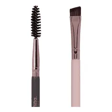 Pincel Profissional Duo Para Sobrancelhas - Nina Makeup Foto  mini 1