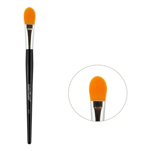 Pincel Profissional Triangular Médio Linha Max A21 Macrilan Cor Preto Foto 1