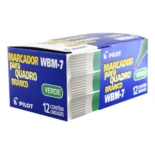 Pincel Quadro Branco Wbm-7 Recarregavel Verde Cx 12 Unid Foto mini 1