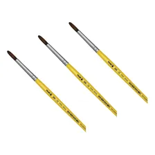Pincel Redondo Ref.: 266 NÂș 12 Para Pintura NĂŁo. 12 Tigre 266 Pincel Redondo 266 NÂș 12 X 3 Unidades Foto mini 1