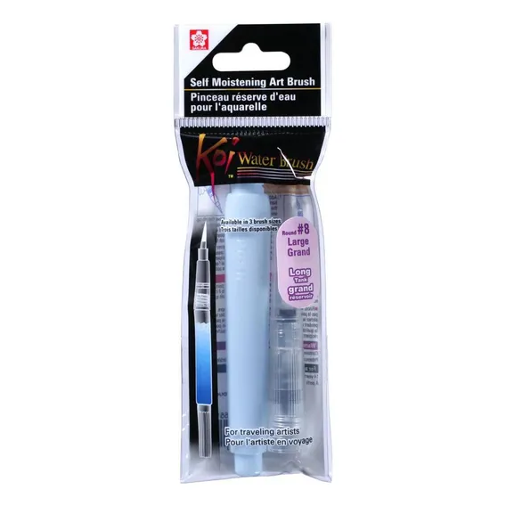 Pincel Reservat贸rio Sakura Koi Water Brush Grosso Xqrn-l Foto 1