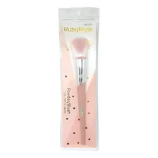Pincel Ruby Rose F10 P贸 E Blush Face Profissional Powder Cor Rosa Foto mini 2