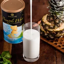 Pineapple Whey Protein Isolado e Hidrolisado 450g Essential Nutrition Foto mini 2