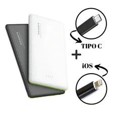 Pineng PN-951 Micro-USB Carregador portatil 10.000 Branco Foto  mini 1