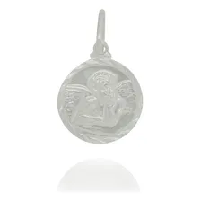 Pingente Anjo Joia Prata 925 Hipoalergênica Com Foto  mini 1