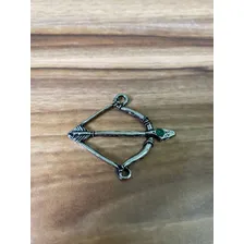 Pingente Arco E Flecha 4cm Oxóssi Caboclos Guia Umbanda Foto mini  2