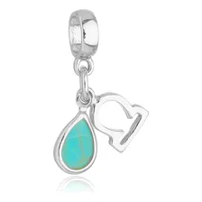 Pingente Berloque Signo Libra Banhado A Prata 925 Premium Foto  mini 1
