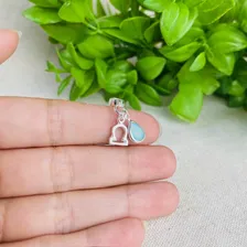 Pingente Berloque Signo Libra Banhado A Prata 925 Premium Foto mini  2