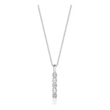Pingente Com Diamantes Em Ouro Branco 18k Foto  mini 1
