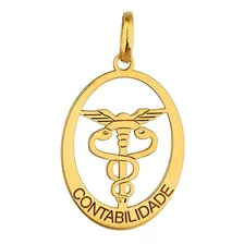 Pingente Contabilidade Em Ouro 18k Foto  mini 1