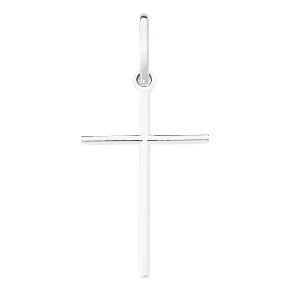 Pingente Cruz Crucifixo Prata 925 Foto 1